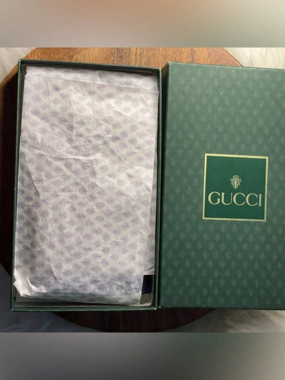 🦄🦄 GUCCI Navy Blue & Royal Ostrich Leather Wallet w/Box 🦄🦄 Pristine Conditio - Picture 11 of 11